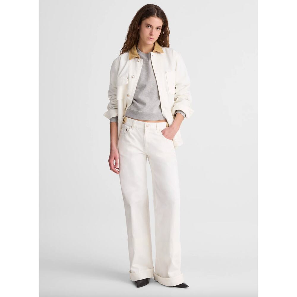 Madewell Benjamin Talley Smith The Coolidge Low Rise Wide Leg Jean US 32 NWT